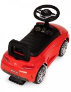 Ecotoys Masinuta pentru copii fara pedale Mercedes 638 rosu compartiment de depozitare sub scaun volan cu sunete protectie antirasturnare