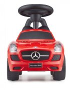 Ecotoys Masinuta pentru copii fara pedale Mercedes Benz SLS AMG Rosu de la 3 ani panou multimedia dotat cu melodii si claxon spatiu de depozitare protectie impotriva rasturnarii greutate maxima admisa 23 kg