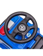 Ecotoys Masinuta pentru copii fara pedale Mercedes Politie Albastru cu led protectie anti-rasturnare compartiment de depozitare greutate maxim admisa 25 kg recomandata copiilor de la 1 an