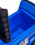 Ecotoys Masinuta pentru copii fara pedale Mercedes Politie Albastru cu led protectie anti-rasturnare compartiment de depozitare greutate maxim admisa 25 kg recomandata copiilor de la 1 an