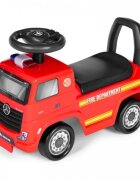 Ecotoys Masinuta pentru copii fara pedale Mercedes Pompieri rosu de la 2 ani spatar cu posibilitatea de impingere compartiment de depozitare sub scaun greutate maxima admisa 23 kg