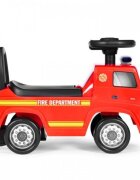 Ecotoys Masinuta pentru copii fara pedale Mercedes Pompieri rosu de la 2 ani spatar cu posibilitatea de impingere compartiment de depozitare sub scaun greutate maxima admisa 23 kg