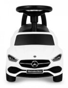 Ecotoys Masinuta pentru copii Mercedes C Class Alb fara pedale volan interactiv cu sunete varsta 1-3 ani