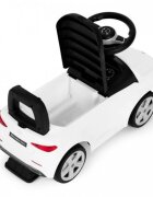 Ecotoys Masinuta pentru copii Mercedes C Class Alb fara pedale volan interactiv cu sunete varsta 1-3 ani