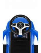 Ecotoys Masinuta pentru copii Mercedes C Class Albastru cu maner de impins volan interactiv cu sunete varsta 1-3 ani