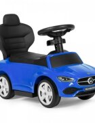 Ecotoys Masinuta pentru copii Mercedes C Class Albastru cu maner de impins volan interactiv cu sunete varsta 1-3 ani