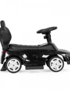 Ecotoys Masinuta pentru copii Mercedes C Class Negru cu maner de impins volan interactiv cu sunete varsta 1-3 ani