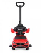 Ecotoys Masinuta pentru copii Mercedes C Class Rosu cu maner de impins volan interactiv cu sunete varsta 1-3 ani