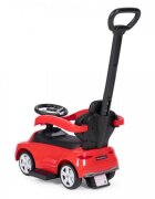 Ecotoys Masinuta pentru copii Mercedes C Class Rosu cu maner de impins volan interactiv cu sunete varsta 1-3 ani