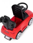 Ecotoys Masinuta pentru copii Mercedes C Class Rosu cu maner de impins volan interactiv cu sunete varsta 1-3 ani