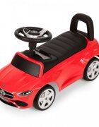 Ecotoys Masinuta pentru copii Mercedes C Class Rosu fara pedale volan interactiv cu sunete varsta 1-3 ani