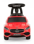 Ecotoys Masinuta pentru copii Mercedes C Class Rosu fara pedale volan interactiv cu sunete varsta 1-3 ani