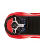 Ecotoys Masinuta pentru copii Mercedes C Class Rosu fara pedale volan interactiv cu sunete varsta 1-3 ani