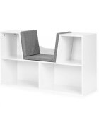 Ecotoys Mobilier pentru depozitarea cartilor si jucariilor cu sezut ZKB-5W