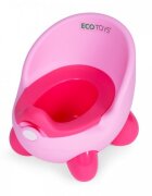 Ecotoys Olita pentru copii insertie detasabila picioare antiderapante PP112 Roz