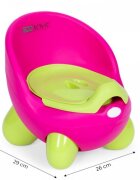 Ecotoys Olita pentru copii insertie detasabila picioare antiderapante PP112 Roz-Verde