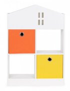 Ecotoys Organizator pentru jucariile copiilor in forma de casuta ZKB-03A