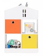 Ecotoys Organizator pentru jucariile copiilor in forma de casuta ZKB-03A