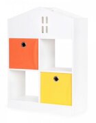 Ecotoys Organizator pentru jucariile copiilor in forma de casuta ZKB-3