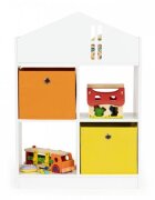 Ecotoys Organizator pentru jucariile copiilor in forma de casuta ZKB-3