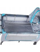 Ecotoys Patut pliabil accesorizat gri