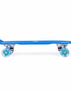 Ecotoys Penny board pentru copii cu lumini led albastru
