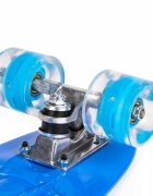 Ecotoys Penny board pentru copii cu lumini led albastru
