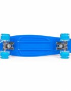 Ecotoys Penny board pentru copii cu lumini led albastru