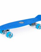 Ecotoys Penny board pentru copii cu lumini led albastru