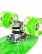 Ecotoys Penny board pentru copii cu lumini led verde