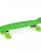 Ecotoys Penny board pentru copii cu lumini led verde