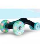 Ecotoys PlasmaCar gravitationala YM-SW-1 albastru tip barca cu roti led din cauciuc moale suporturi antiderapante pentru picioare sarcina maxima 120 kg