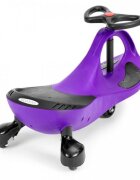 Ecotoys PlasmaCar gravitationala YM-SW-1 Mov tip barca cu roti led din cauciuc moale suporturi antiderapante pentru picioare sarcina maxima 120 kg