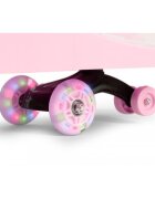 Ecotoys PlasmaCar gravitationala YM-SW-1 Pink tip barca cu roti led din cauciuc moale suporturi antiderapante pentru picioare sarcina maxima 120 kg