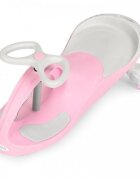 Ecotoys PlasmaCar gravitationala YM-SW-1 Pink tip barca cu roti led din cauciuc moale suporturi antiderapante pentru picioare sarcina maxima 120 kg