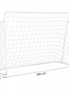 Ecotoys Poarta de fotbal 180 x 122 cm cu covoras de antrenament