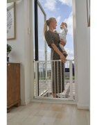 Ecotoys Poarta de siguranta 74-105 cm Alb