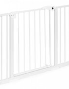 Ecotoys Poarta de siguranta 74-105 cm Alb