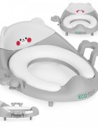 Ecotoys Reductor toaleta cu manere pentru copii PP104 Gri