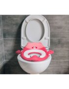 Ecotoys Reductor toaleta cu manere pentru copii PP104 Roz