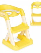 Ecotoys Reductor toaleta cu scara pentru copii Galben