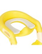 Ecotoys Reductor toaleta cu scara pentru copii Galben