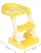Ecotoys Reductor toaleta cu scara pentru copii Galben