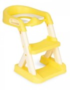 Ecotoys Reductor toaleta cu scara pentru copii Galben