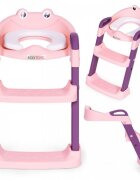 Ecotoys Reductor toaleta cu scara pentru copii PP8001 Roz