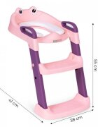 Ecotoys Reductor toaleta cu scara pentru copii PP8001 Roz