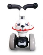 Ecotoys Ride-On copii fara pedale Catel LC-V1308 alb varsta 10-36 luni greutate maxima admisa 20 kg sezut moale din spuma