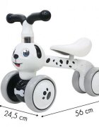 Ecotoys Ride-On copii fara pedale Catel LC-V1308 alb varsta 10-36 luni greutate maxima admisa 20 kg sezut moale din spuma