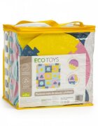 Ecotoys Salteluta de joaca cu pereti 25 elemente ECOEVA008 multicolora