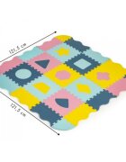 Ecotoys Salteluta de joaca cu pereti 25 elemente ECOEVA008 multicolora